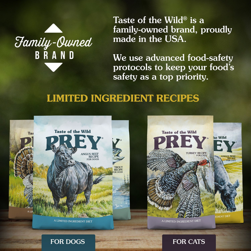 
                  
                    Taste Of The Wild Grain Free Prey Limited Ingredient Turkey Dry Dog Food
                  
                