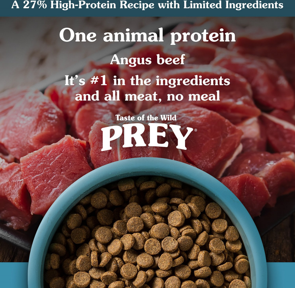 
                  
                    Taste Of The Wild Grain Free Prey Limited Ingredient Angus Beef Dry Dog Food
                  
                