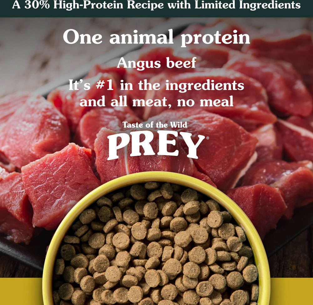 
                  
                    Taste Of The Wild Grain Free Prey Limited Ingredient Angus Beef Dry Cat Food
                  
                