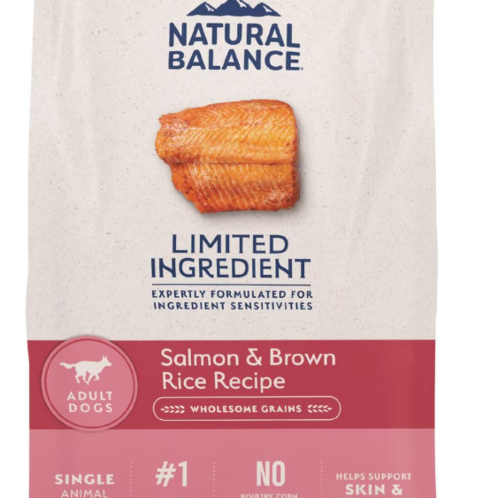 Natural Balance Limited Ingredient Salmon & Brown Rice Recipe Dry Dog Food
