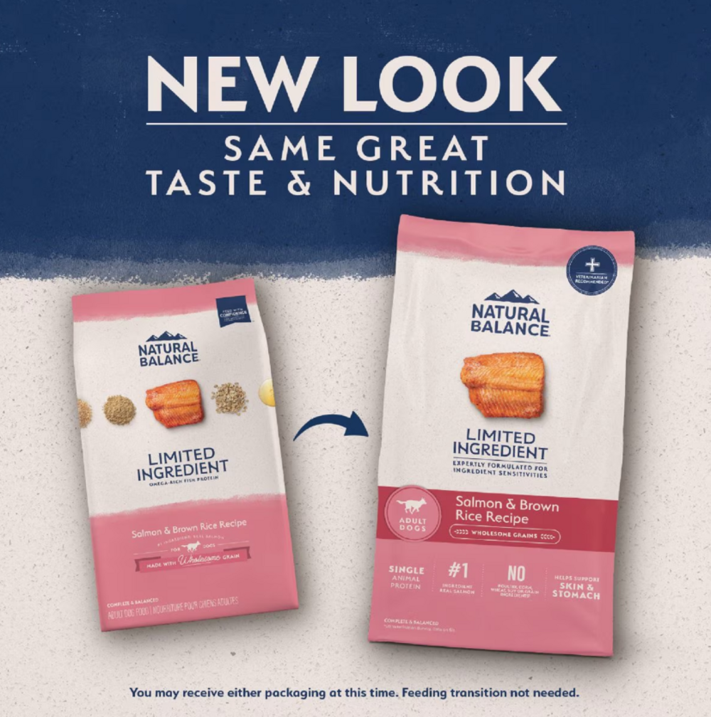 Natural Balance Limited Ingredient Salmon & Brown Rice Recipe Dry Dog Food