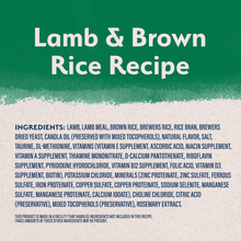 Load image into Gallery viewer, Natural Balance Limited Ingredient Lamb &amp; Brown Rice Recipe Dry Dog Food