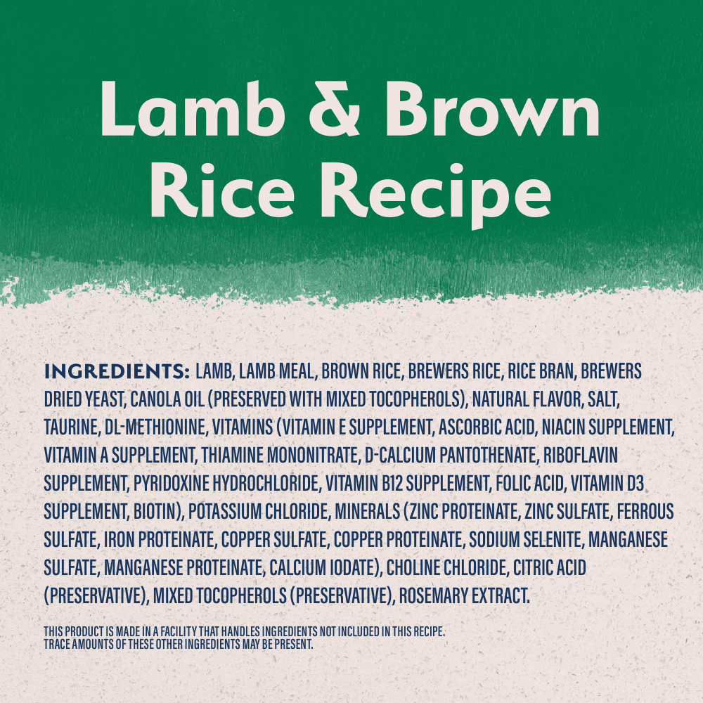 
                  
                    Natural Balance Limited Ingredient Lamb & Brown Rice Recipe Dry Dog Food
                  
                