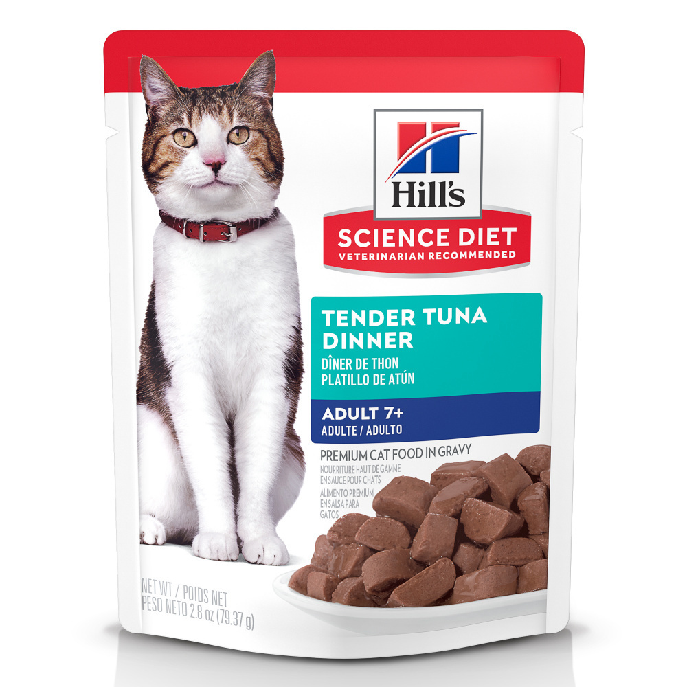 
                  
                    Hill's Science Diet Senior 7+ Tender Tuna Dinner Wet Cat Food
                  
                