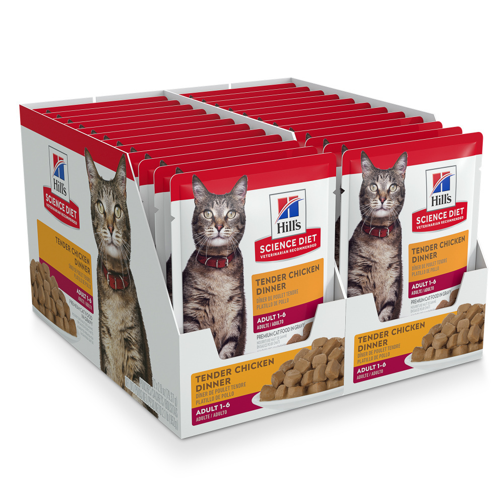 
                  
                    Hill's Science Diet Tender Chicken Dinner Adult Wet Cat Food
                  
                