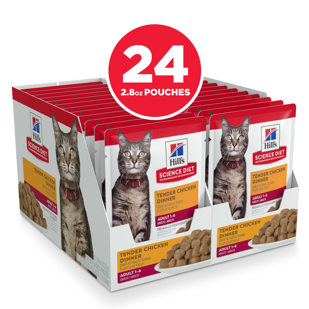 
                  
                    Hill's Science Diet Tender Chicken Dinner Adult Wet Cat Food
                  
                