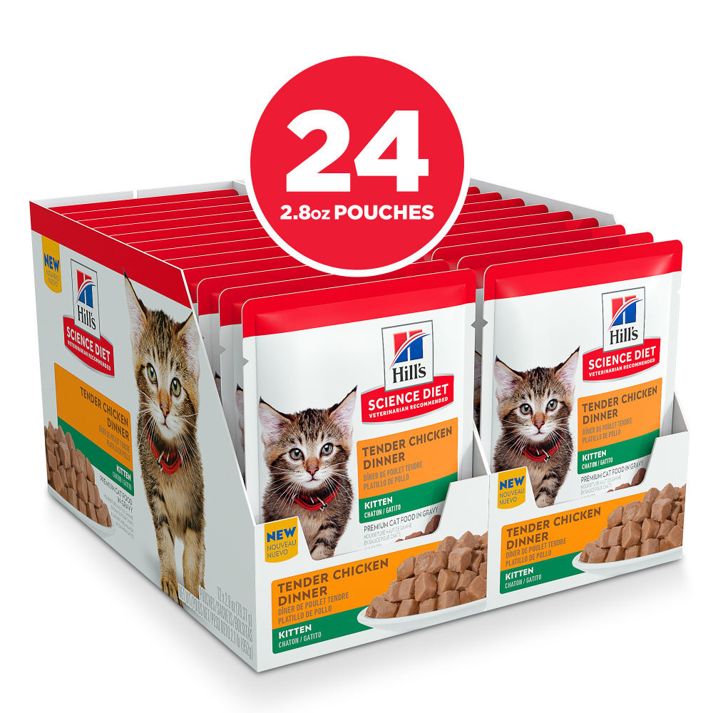 
                  
                    Hill's Science Diet Tender Chicken Dinner Kitten Wet Cat Food
                  
                