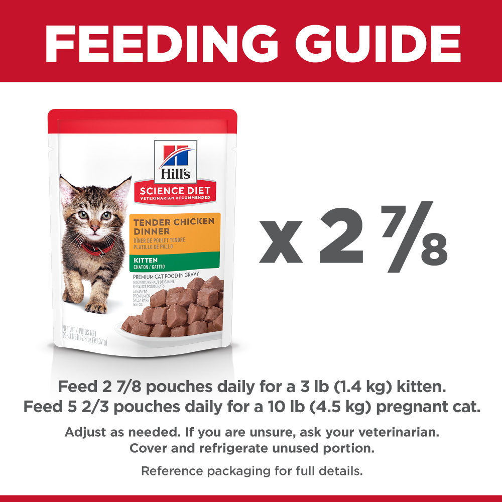 
                  
                    Hill's Science Diet Tender Chicken Dinner Kitten Wet Cat Food
                  
                