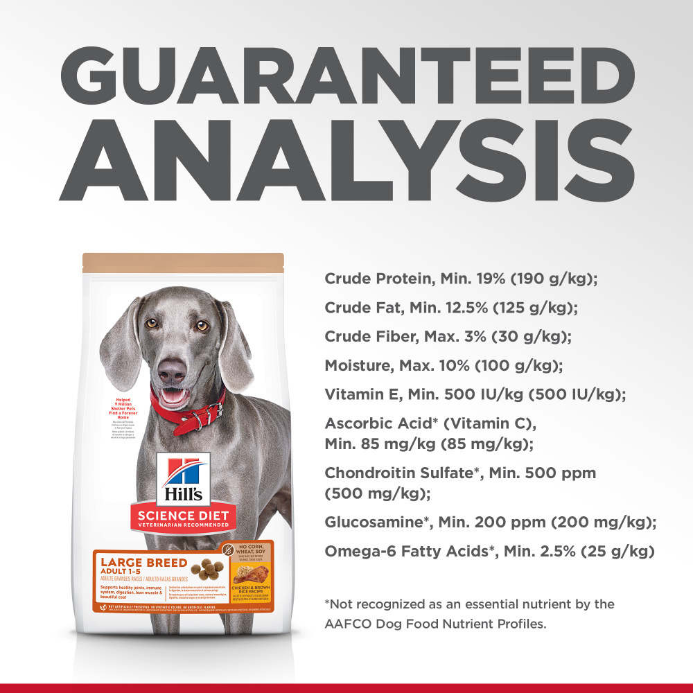 
                  
                    Hill's Science Diet Adult LG Breed No Corn, Wheat, or Soy Chicken & Brown Rice Recipe Dry Dog Food
                  
                