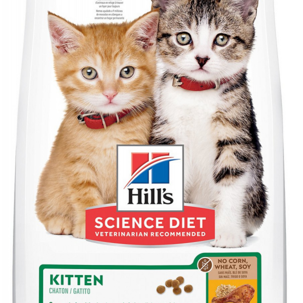 
                  
                    Hill's Science Diet Kitten No Corn, Wheat, or Soy Chicken & Brown Rice Recipe Dry Cat Food
                  
                