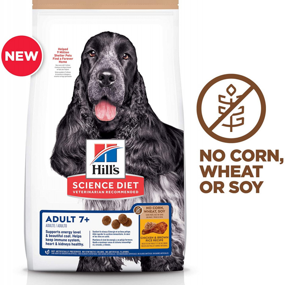 
                  
                    Hill's Science Diet Adult 7+ No Corn, Wheat, or Soy Chicken Senior Dry Dog Food
                  
                