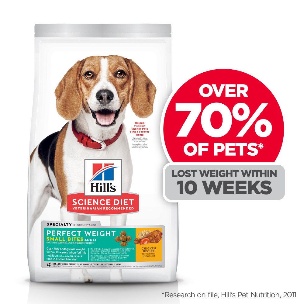 
                  
                    Hill's Science Diet Adult Perfect Weight SM Bites Dry Dog Food
                  
                