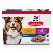 Load image into Gallery viewer, Hill&#39;s Science Diet Adult 7+ Variety Pack Canned Dog Food