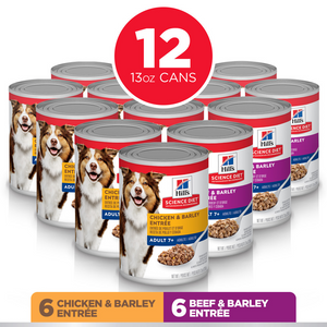 Hill's Science Diet Adult 7+ Variety Pack Canned Dog Food