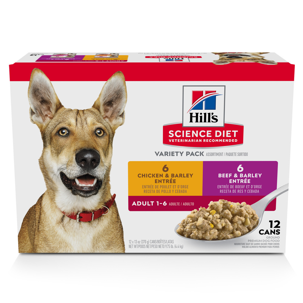 
                  
                    Hill's Science Diet Adult Entree Variety Pack Canned Dog Food
                  
                