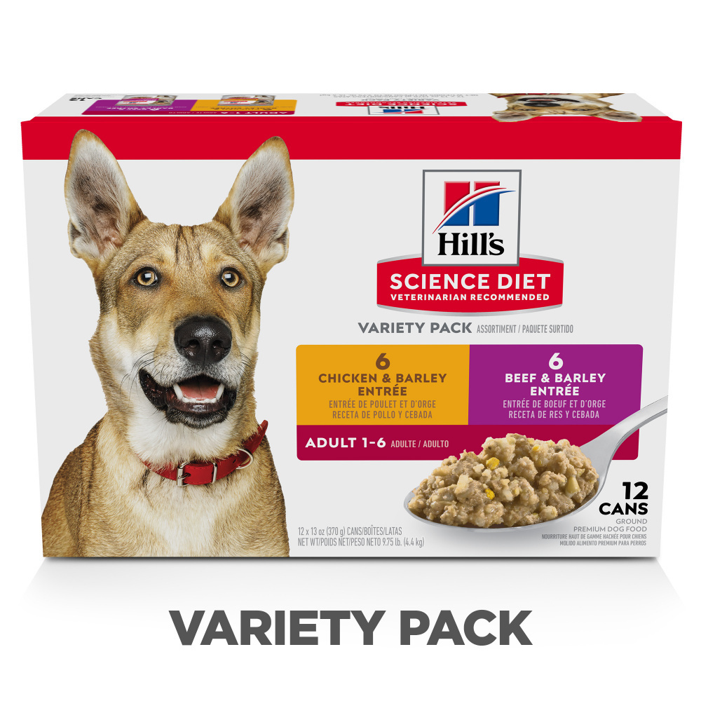 
                  
                    Hill's Science Diet Adult Entree Variety Pack Canned Dog Food
                  
                