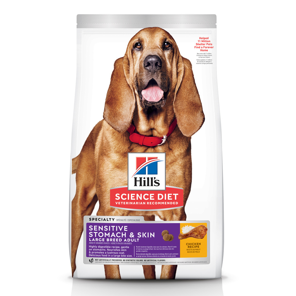 
                  
                    Hill's Science Diet Sensitive Stomach & Skin LG Breed Adult Chicken & Barley Recipe Dry Dog Food
                  
                