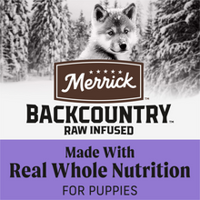 Load image into Gallery viewer, Merrick Backcountry Healthy Grains Premium Dry Puppy Kibble With Freeze Dried Raw Chicken