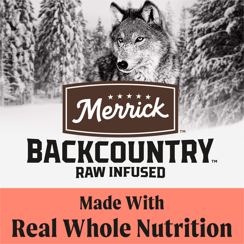 
                  
                    Merrick Backcountry Healthy Grains Premium Dog Food Kibble With Freeze Dried Raw Pieces Pacific Catch Recipe
                  
                