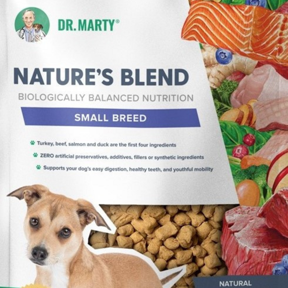 
                  
                    Dr. Marty Nature's Blend Small Breed Freeze Dried Raw Dog Food
                  
                