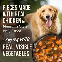 Load image into Gallery viewer, Merrick Grain Free Slow Cooked BBQ Memphis Style Chicken Recipe Canned Dog Food