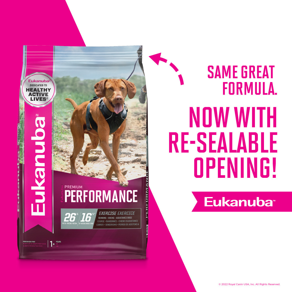 
                  
                    Eukanuba Premium Performance 26/16 Exercise Dry Dog Food
                  
                