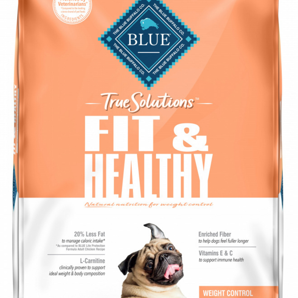 Blue Buffalo True Solutions Fit & Healthy Weight Control Formula Chicken Recipe Adult Dry Dog Food