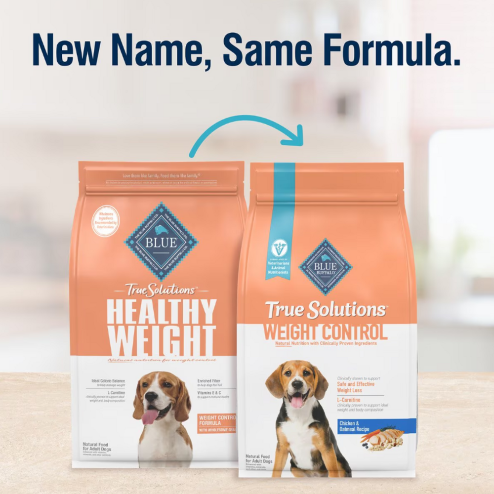 
                  
                    Blue Buffalo True Solutions Weight Control Formula Chicken Recipe Adult Dry Dog Food
                  
                