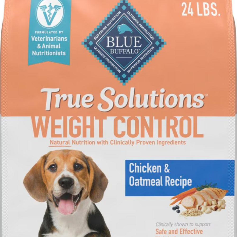 Blue Buffalo True Solutions Weight Control Formula Chicken Recipe Adult Dry Dog Food
