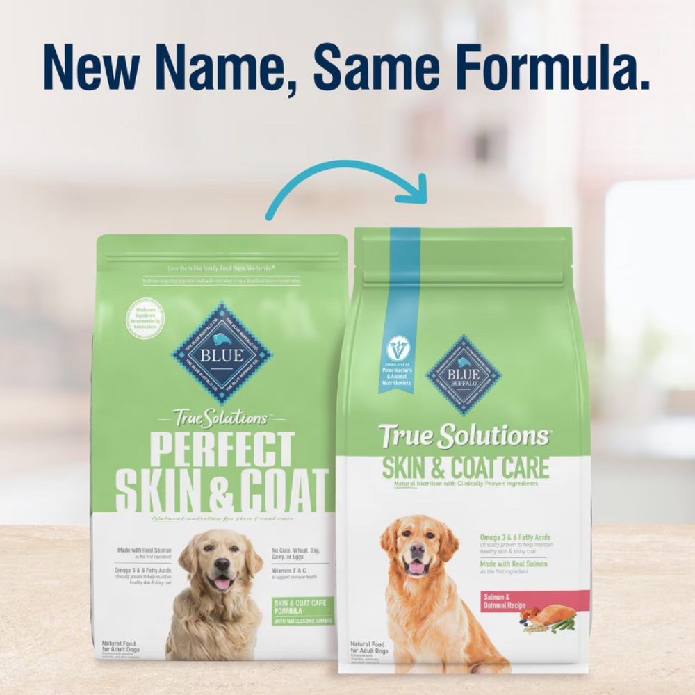 
                  
                    Blue Buffalo True Solutions Perfect Coat Skin & Coat Care Formula Salmon Recipe Adult Dry Dog Food
                  
                