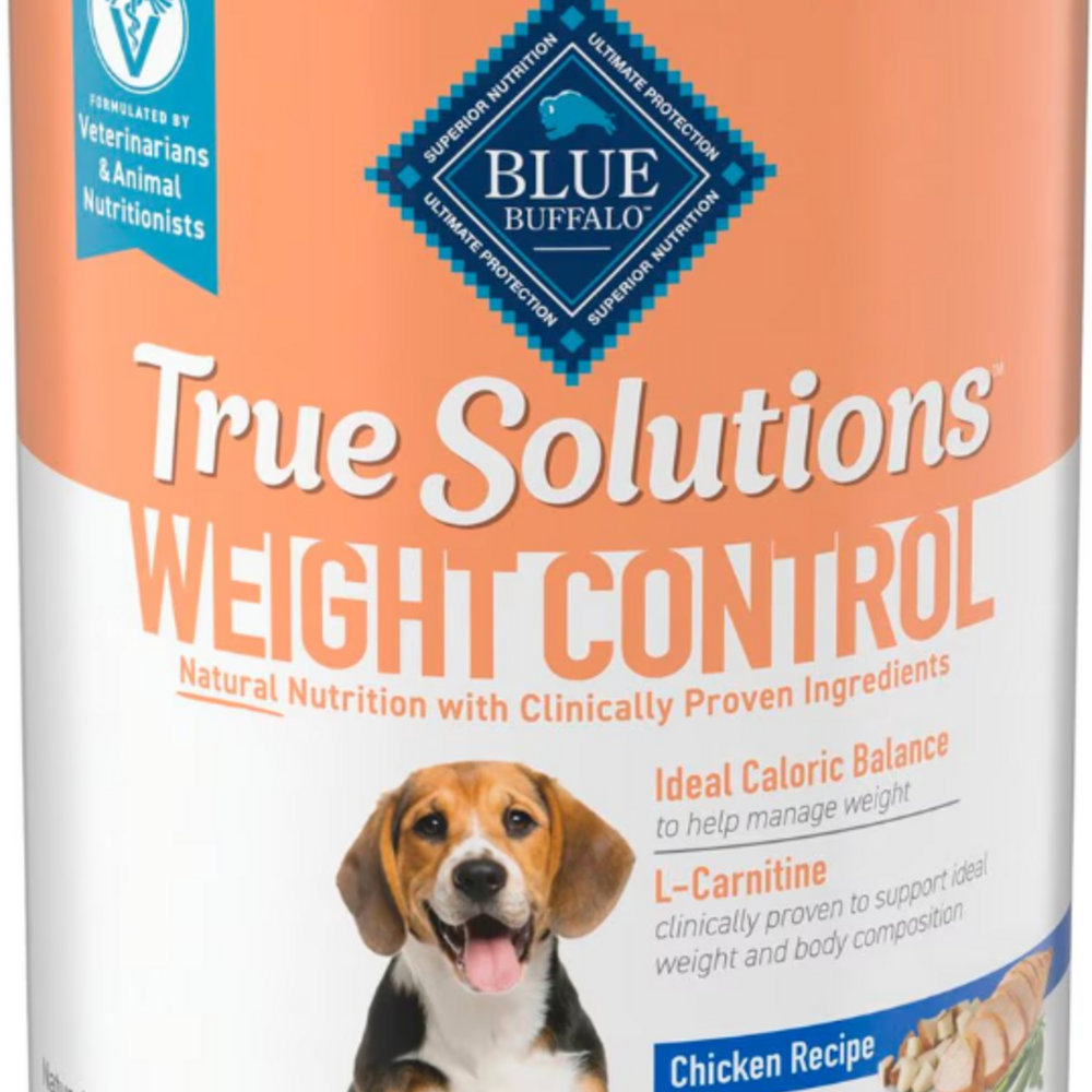 Blue Buffalo True Solutions Weight Control Formula Adult Canned Dog Food