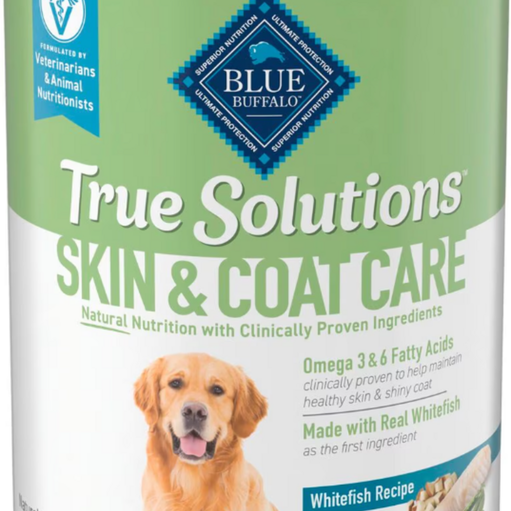 Blue Buffalo True Solutions Perfect Coat Skin & Coat Care Formula Adult Canned Dog Food