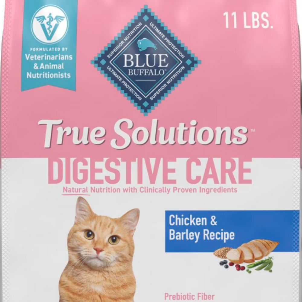 Blue Buffalo True Solutions Blissful Belly Digestive Care Formula Adult Dry Cat Food
