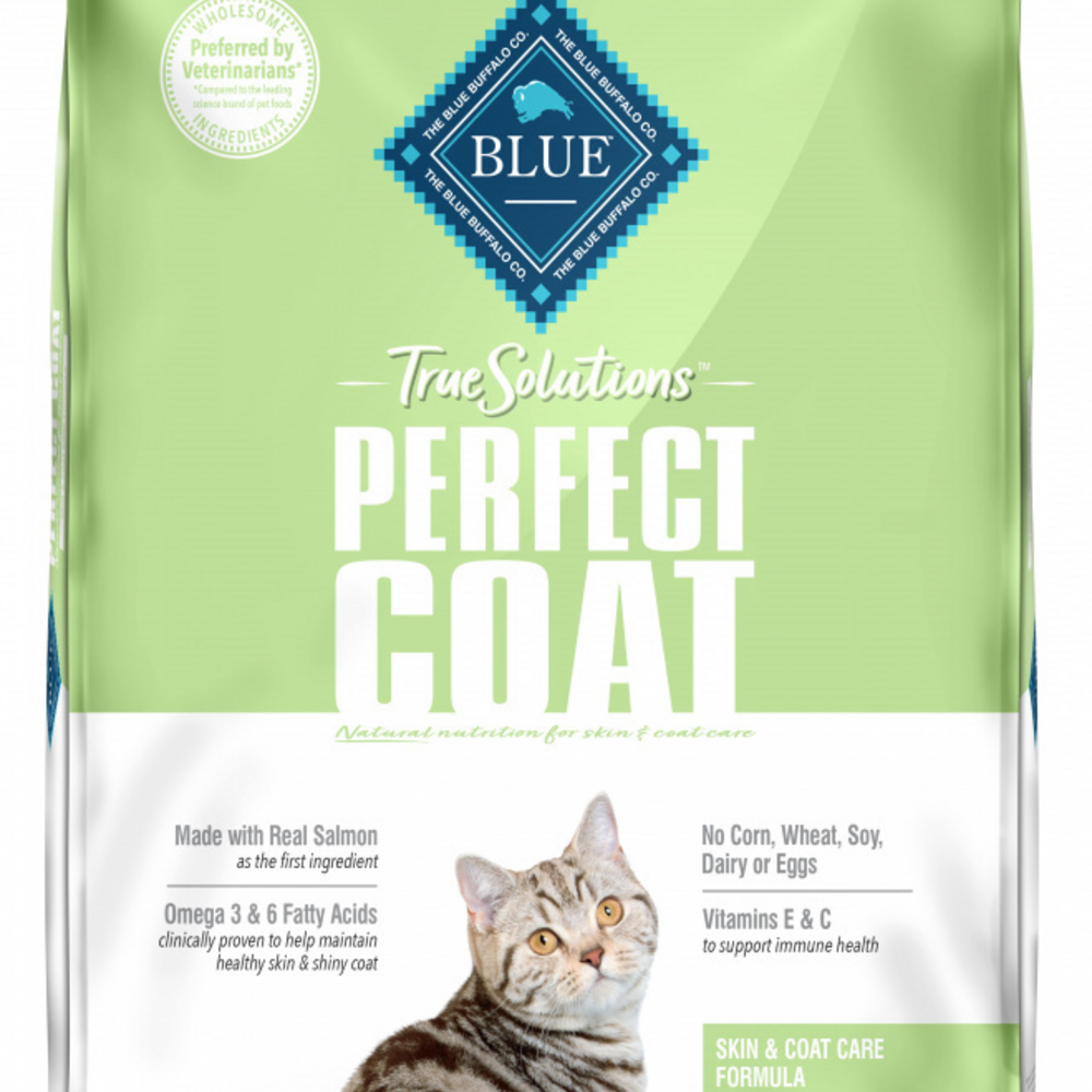 Blue Buffalo True Solutions Perfect Coat Skin & Coat Formula Adult Dry Cat Food