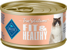 Load image into Gallery viewer, Blue Buffalo True Solutions Fit &amp; Healthy Weight Control Formula Adult Wet Cat Food