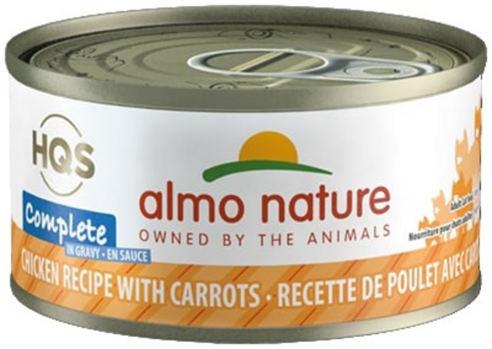 
                  
                    Almo Nature HQS Complete Cat Grain Free Chicken with Carrots In Gravy Canned Cat Food
                  
                