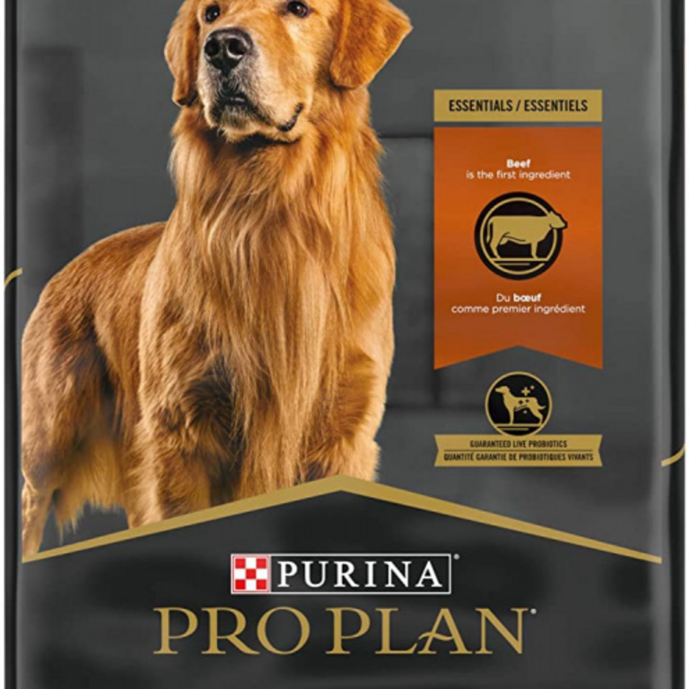 Purina Pro Plan Complete Essentials Shredded Blend Beef & Rice Formula Dry Dog Food