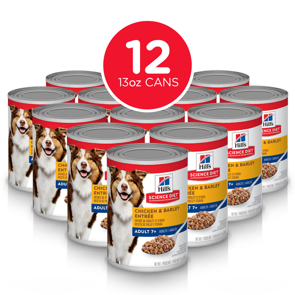 
                  
                    Hill's Science Diet Adult 7+ Chicken & Barley Entree Canned Dog Food
                  
                