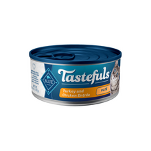 Load image into Gallery viewer, Blue Buffalo Tastefuls Adult Pate Turkey &amp; Chicken Entree Wet Cat Food