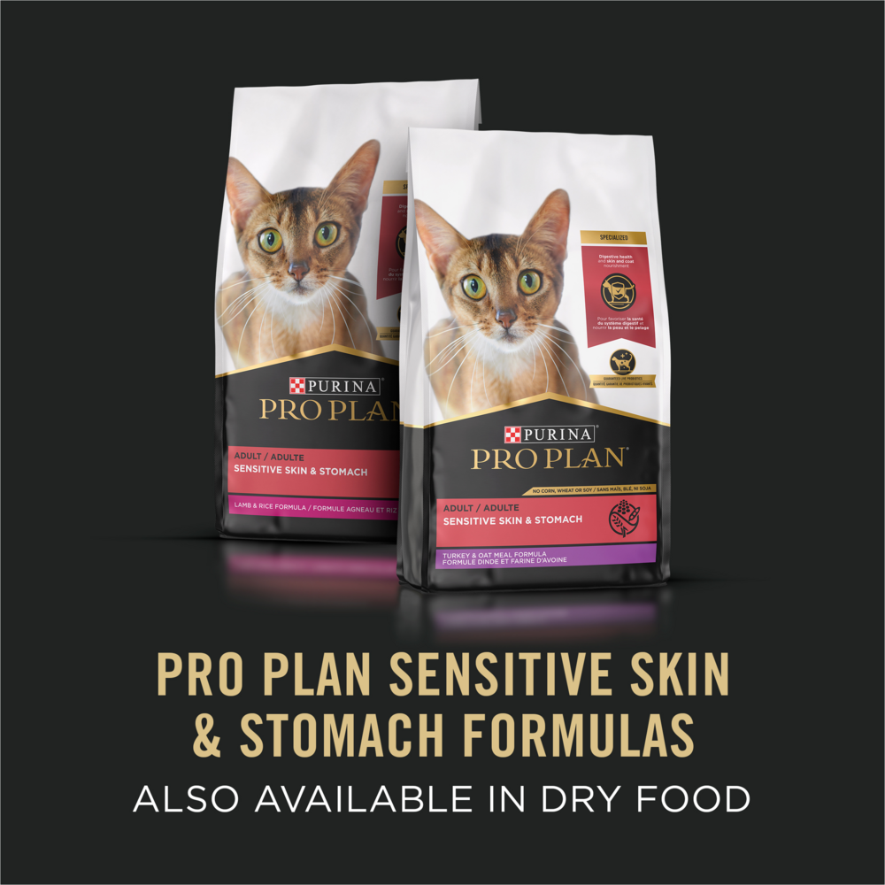 
                  
                    Purina Pro Plan Sensitive Skin & Stomach Poultry & Seafood Favorites Variety Pack Wet Cat Food
                  
                