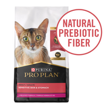 Load image into Gallery viewer, Purina Pro Plan High Protein Sensitive Skin &amp; Stomach Lamb &amp; Rice Formula Dry Cat Food