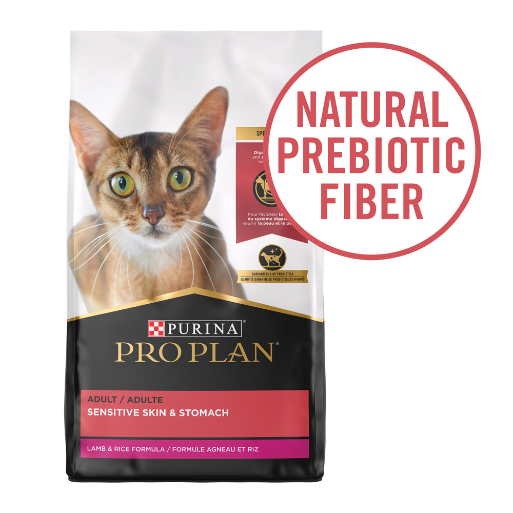 
                  
                    Purina Pro Plan High Protein Sensitive Skin & Stomach Lamb & Rice Formula Dry Cat Food
                  
                