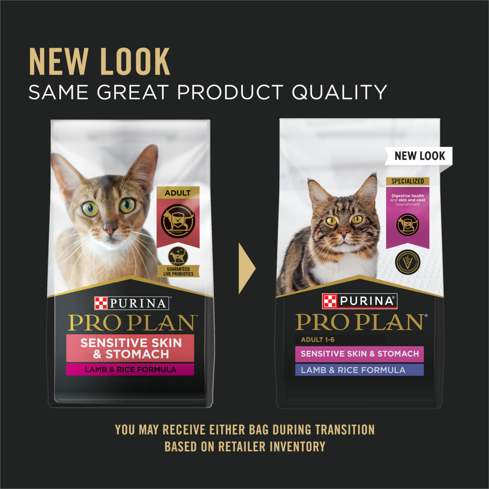 Purina Pro Plan Sensitive Skin & Stomach Turkey and Oatmeal Dry Cat Food