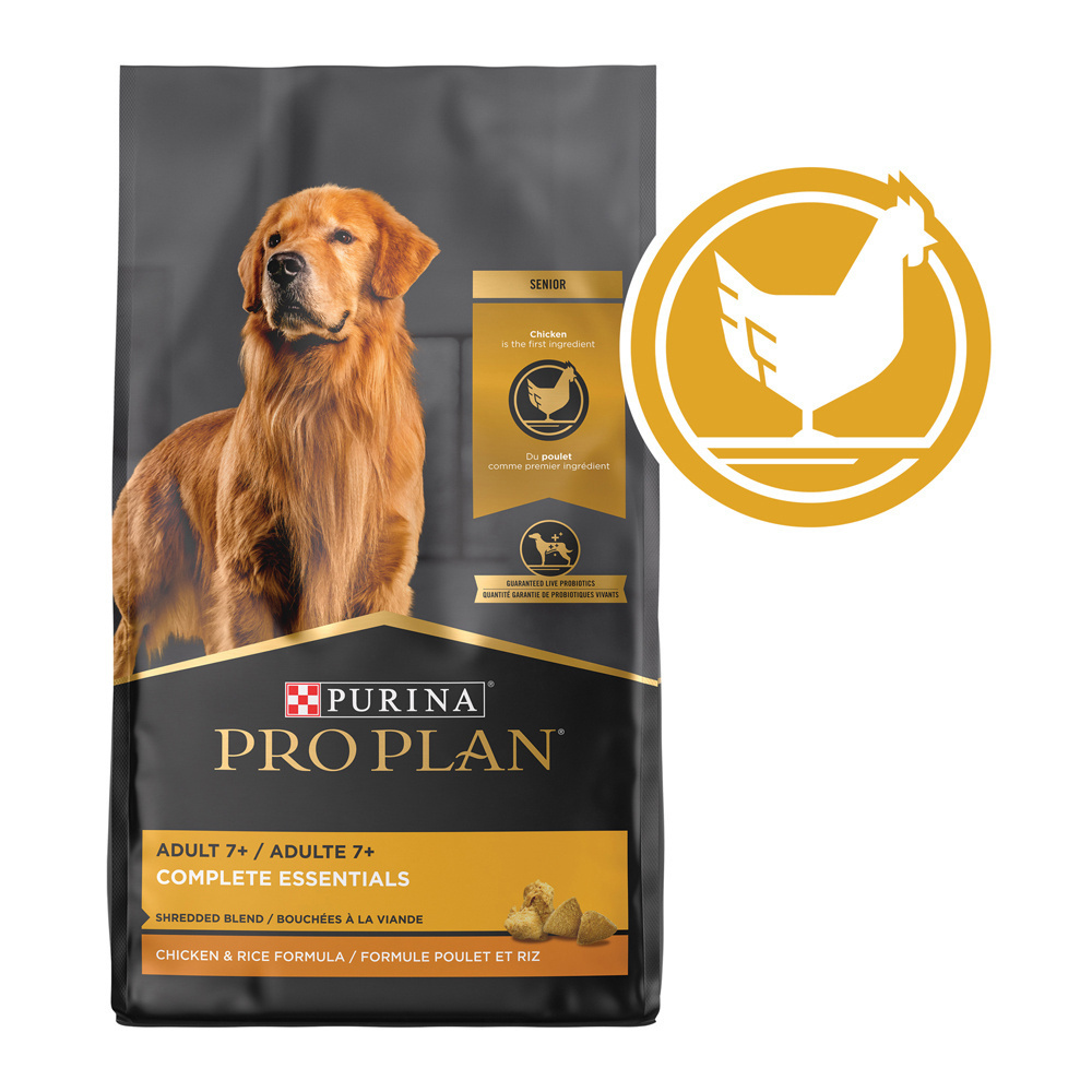 
                  
                    Purina Pro Plan 7 Plus Complete Essentials Shredded Blend Chicken & Rice Formula Dry Dog Food
                  
                