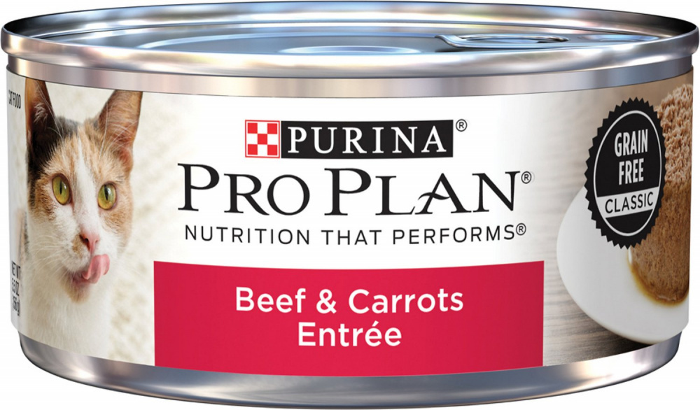 
                  
                    Purina Pro Plan Grain-Free Pate Beef & Carrots Entree Wet Cat Food
                  
                