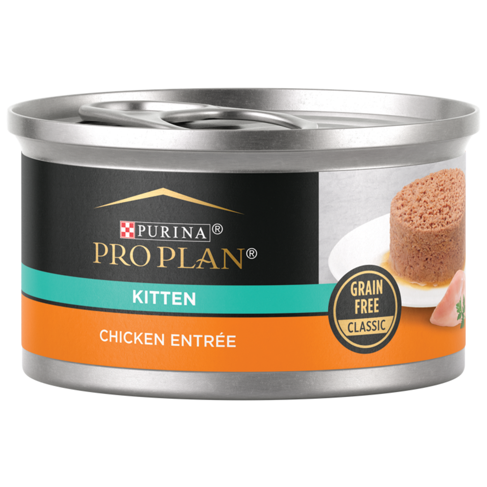 
                  
                    Purina Pro Plan Classic Chicken Grain-Free Kitten Entree Canned Cat Food
                  
                