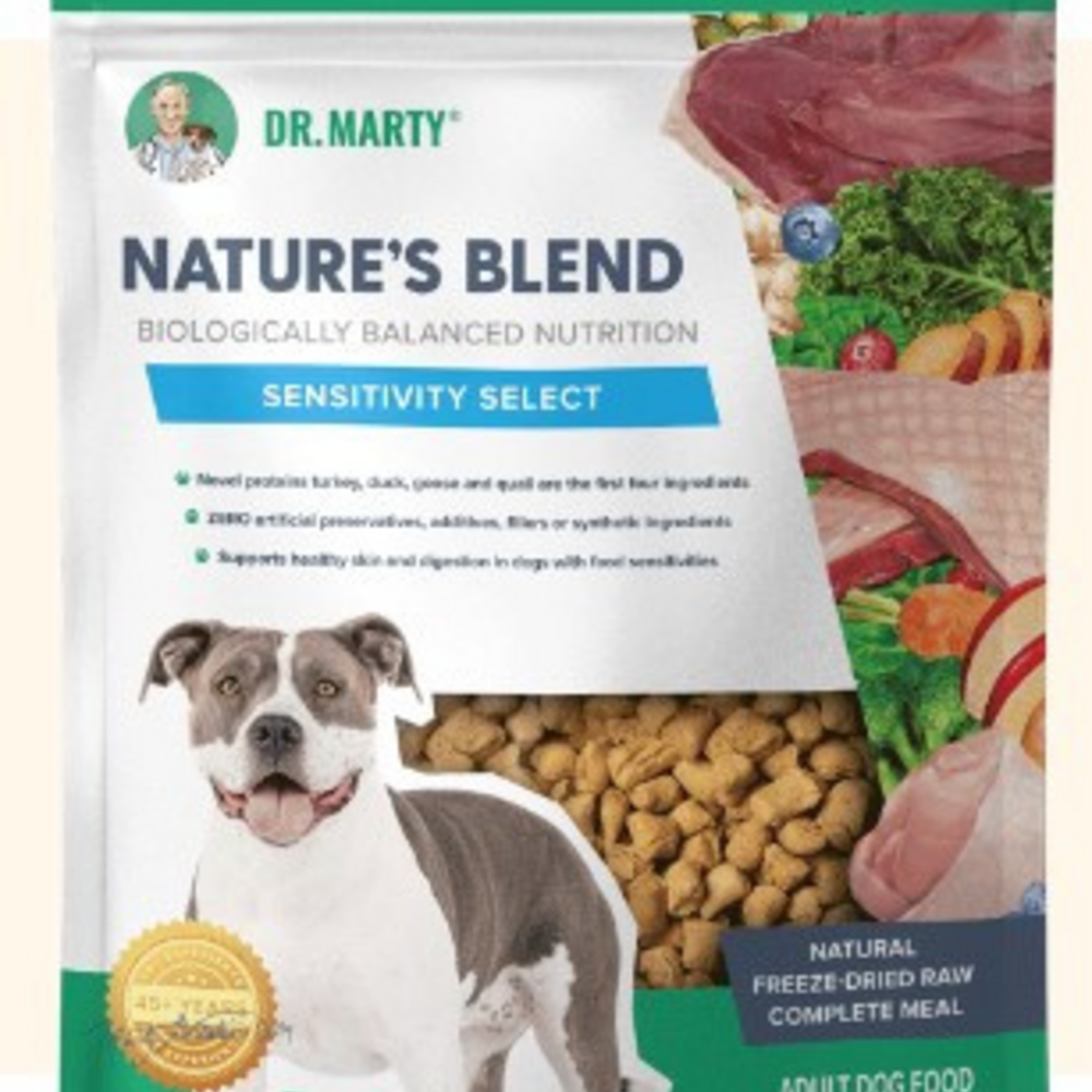 
                  
                    Dr Marty Nature's Blend Sensitivity Select Freeze Dried Raw Dog Food
                  
                