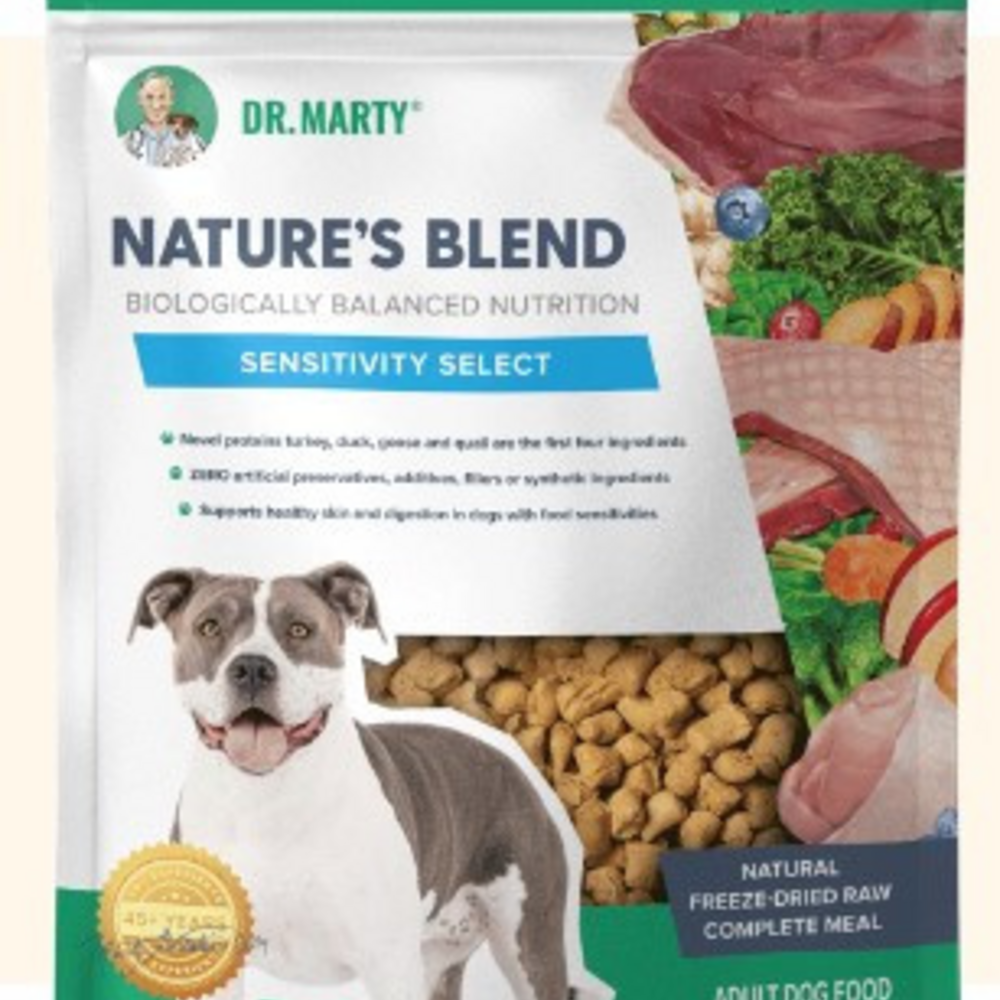 Dr. Marty Nature's Blend Sensitivity Select Freeze Dried Raw Dog Food