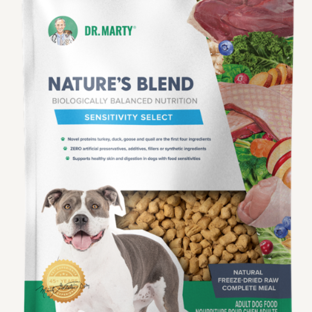 
                  
                    Dr. Marty Nature's Blend Sensitivity Select Freeze Dried Raw Dog Food
                  
                
