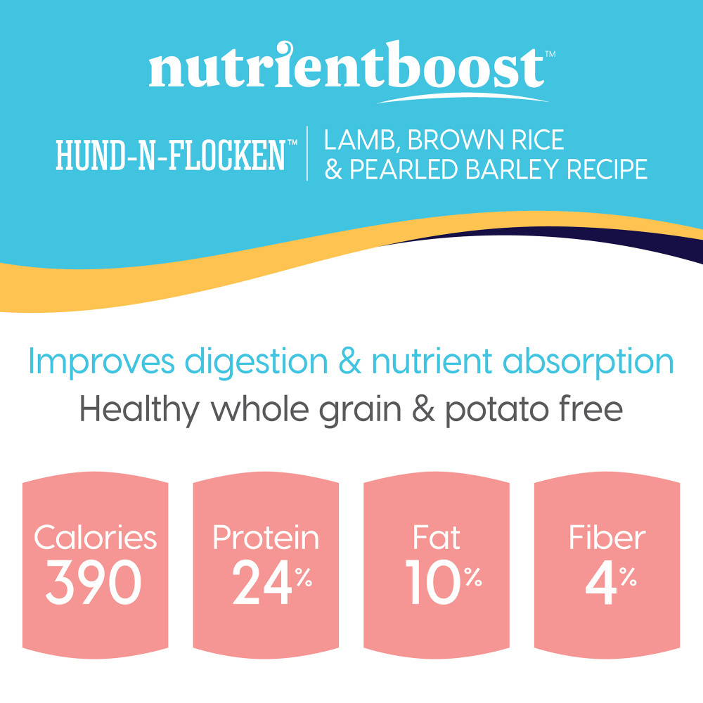 
                  
                    Solid Gold NutrientBoost Hund-N-Flocken with Lamb, Brown Rice & Pearled Barley Dry Dog Food
                  
                